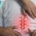 Which part of the back is most commonly injured?
